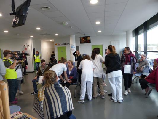 RETOUR: IFSI d'Evreux : 1er exercice de santé en Normandie