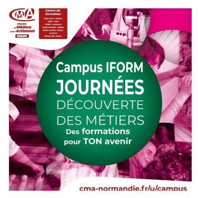 Affiche journée découverte métiers de l'esthétique