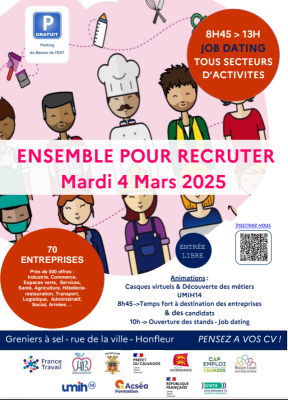 Honfleur : salon "Ensemble pour recruter"