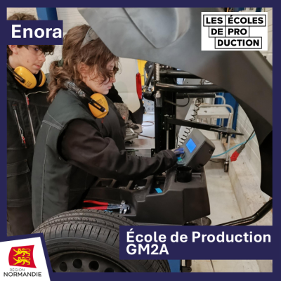 Enora, future mécanicienne !