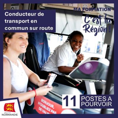 Conducteur transport en commun sur route
